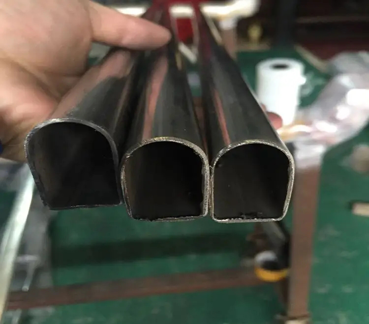 不銹鋼異形管平橢圓管